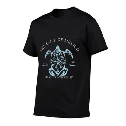Gulf of Mexico Turtle BE SALTY AND RESIST Affordable Price T-Shirt
