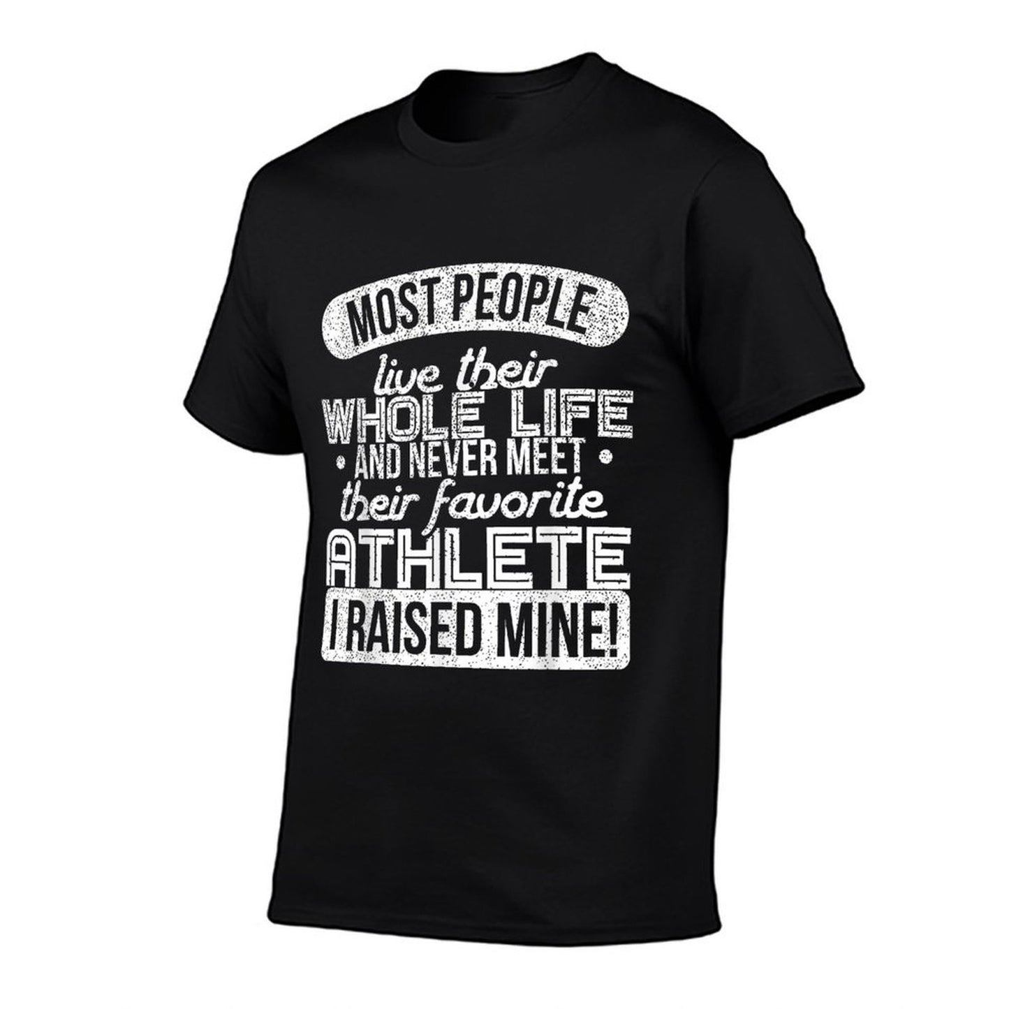 I Raised My Favorite Athlete Sports Mom Dad Gift  Vintage-inspired T-Shirt
