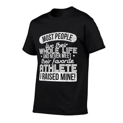 I Raised My Favorite Athlete Sports Mom Dad Gift  Vintage-inspired T-Shirt