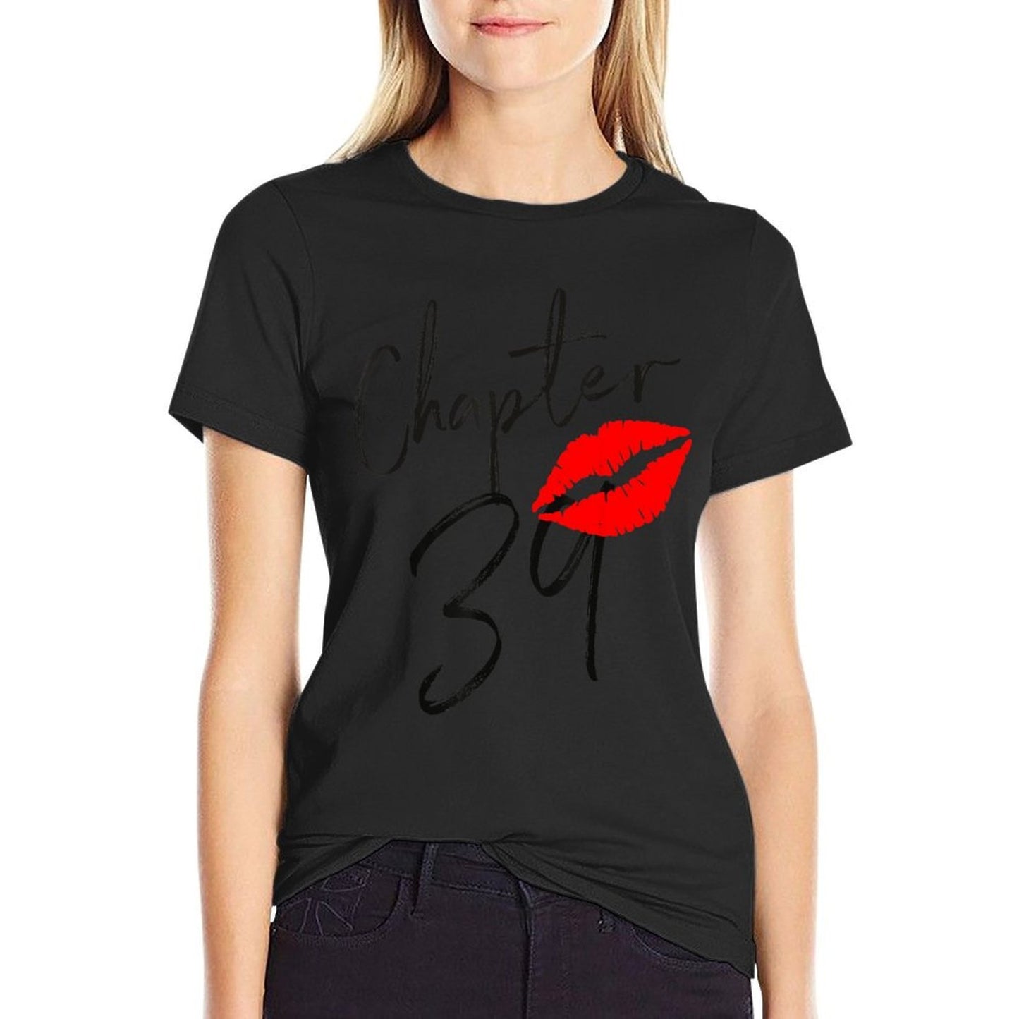 Chapter 39 Years Lips Love 39 Th Birthday Born In 1982  Versatile T-Shirt