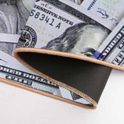 One Hundred Dollar Bills  Anti-Trip Bath Mat