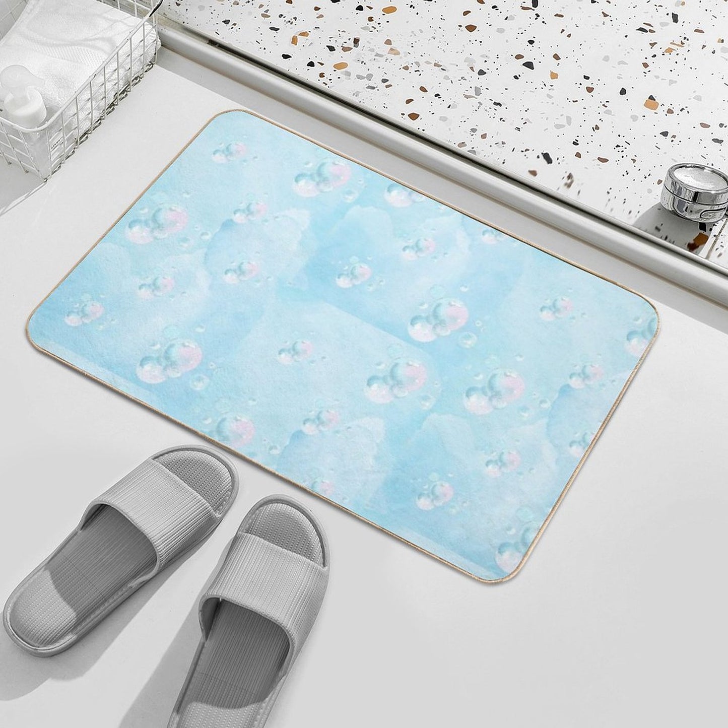 Bubble Galore  Absorbent Bath Mat