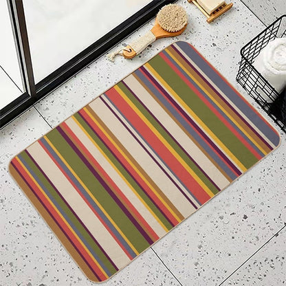 Fourth Doctor Scarf - Series 12  Easy Maintenance Bath Mat