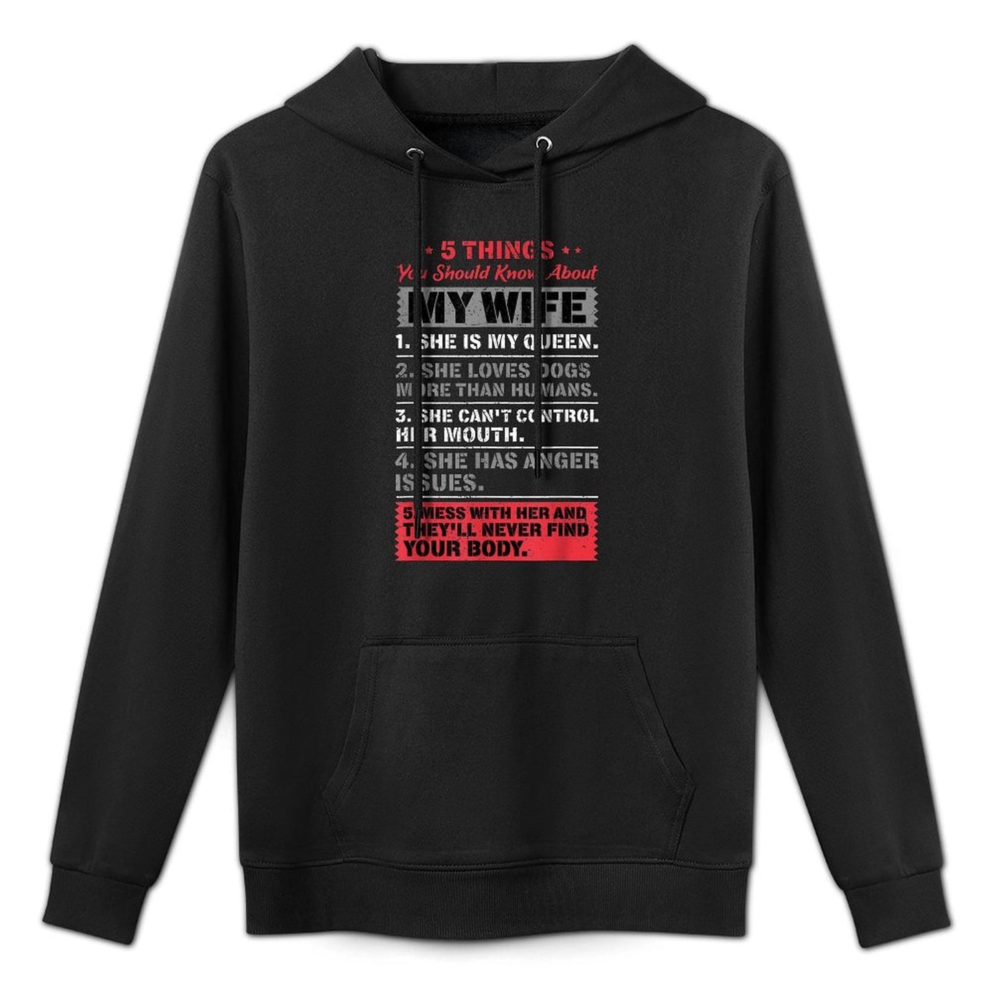 5 Things You Should Know About My Wife Husband Giftidea Pilling-Resistant Hoodie