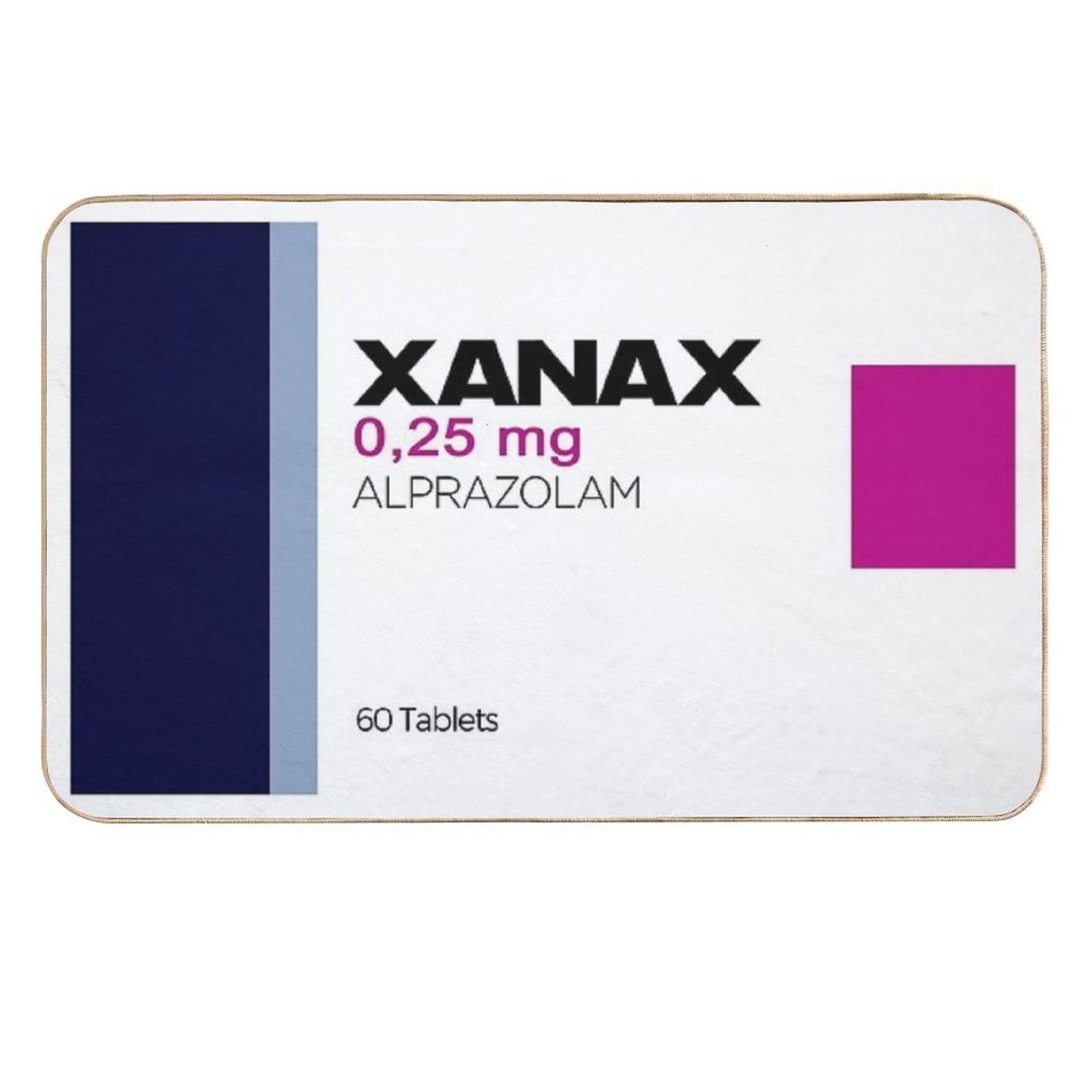 Xanax  Multi-Purpose Bath Mat