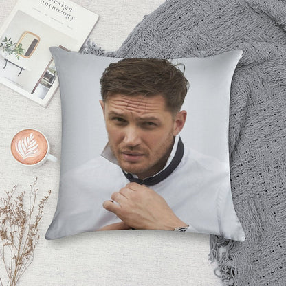 Tom Hardy Soft Fade-Resistant Throw Pillow