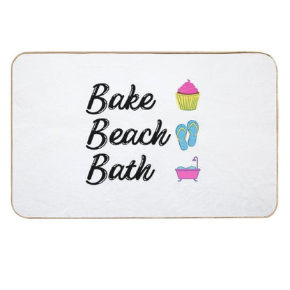 Bake, Beach, And Bubble Bath All Your Favorite Things  Odorless Bath Mat