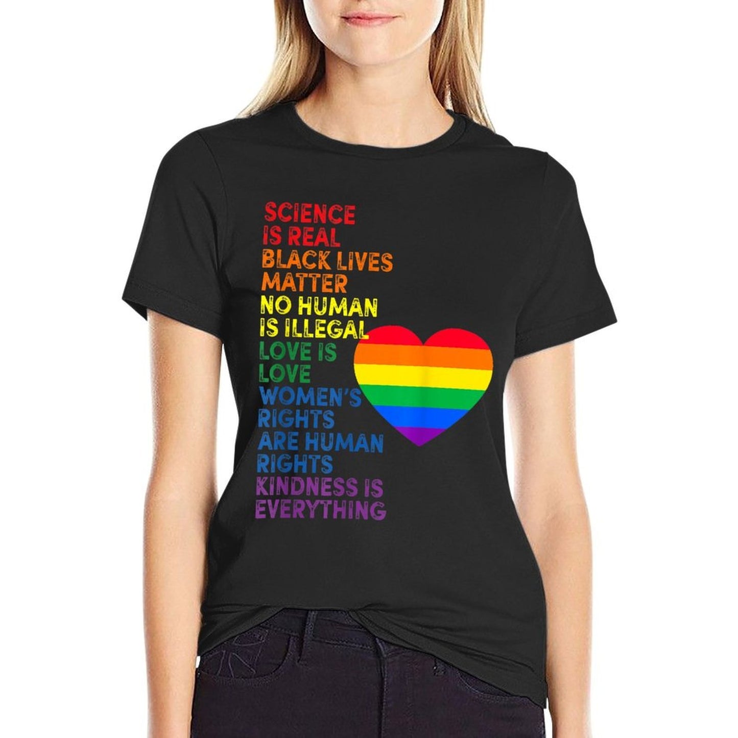 LGBT Pride Rainbow Ally Lesbian Bisexual Transgender  Odor-resistant T-Shirt