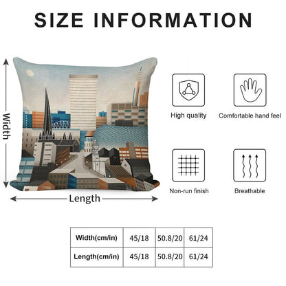 From Digbeth With Love Soft Easy Maintenance Throw Pillow