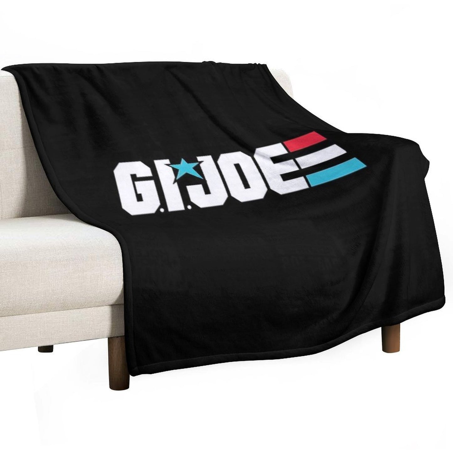 Gijoe Logo Plush Throw Blanket
