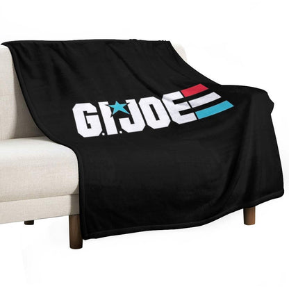 Gijoe Logo Plush Throw Blanket