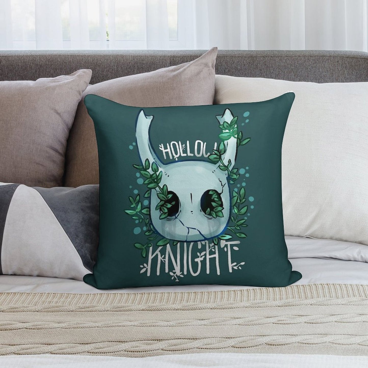 Hollow Knight Soft Fade-Resistant Throw Pillow