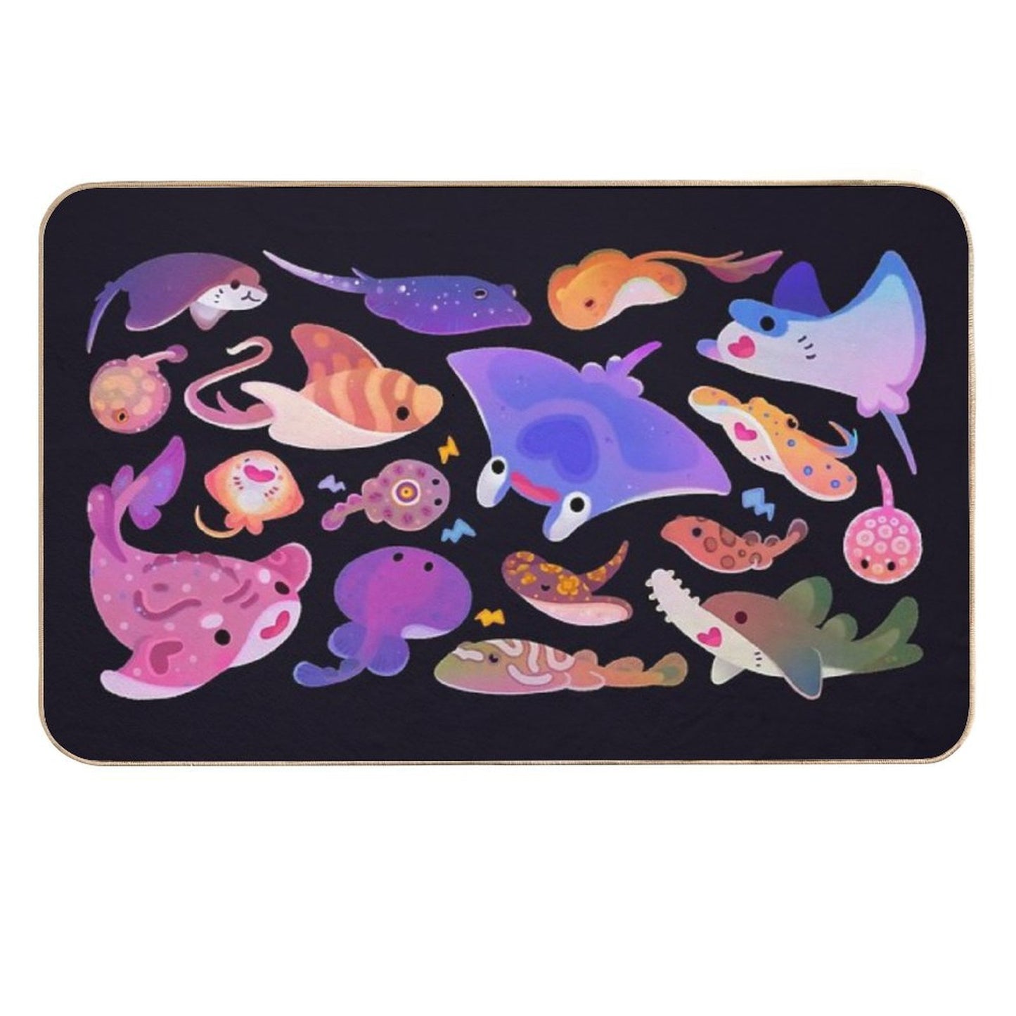 Ray Day 2  Dirt-Trapping Bath Mat