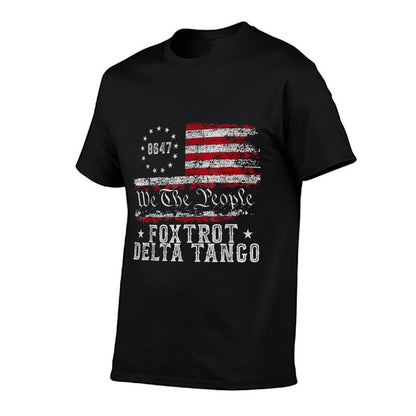8647 Anti Trump Foxtrots Deltas Tangos Impeach 47 86 47 Breathable T-Shirt