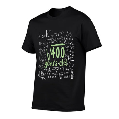 Square Root 400 20th Birthday Maths 20th Birthday  Eco-friendly Material T-Shirt