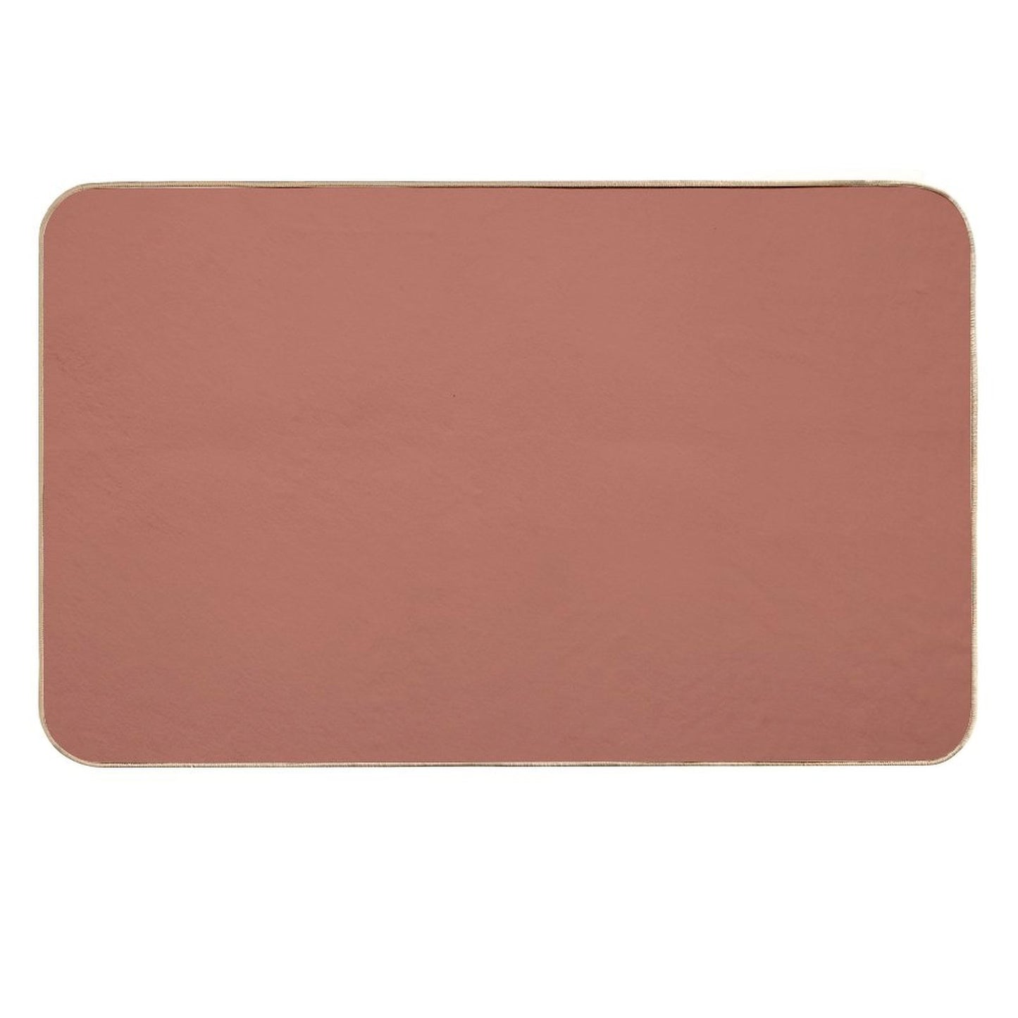 Autumn Terra Cotta Rose  Long-Lasting Bath Mat