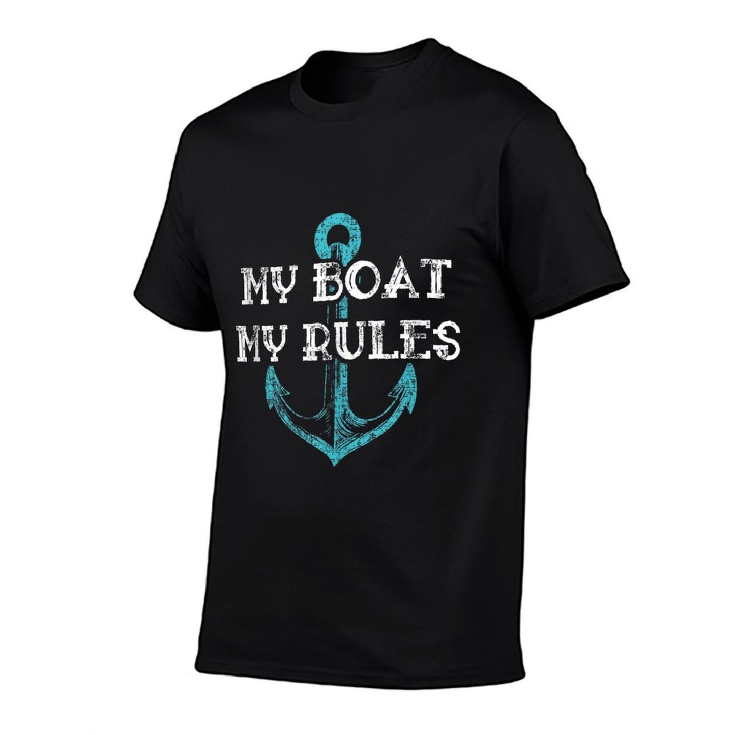 My Boat My Rules Captain Boater Boating Pontoon Gift  Versatile T-Shirt