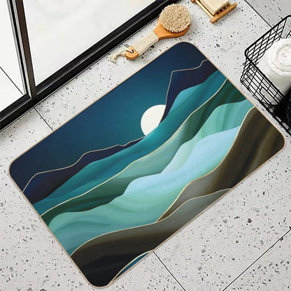 Moonlit Vista  Long-Lasting Bath Mat