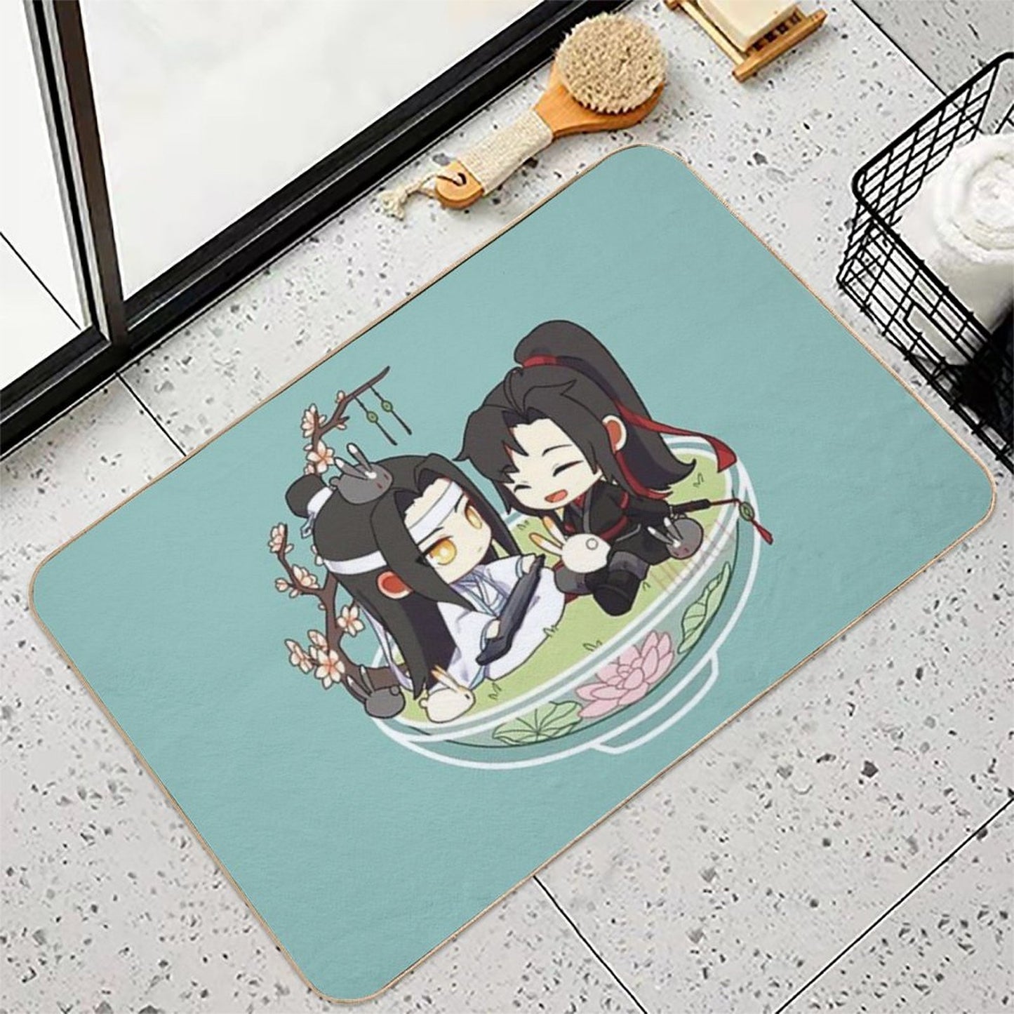 TheUNTAMED.BOWL.OF.WANGXIAN  Rapid-Drying Bath Mat