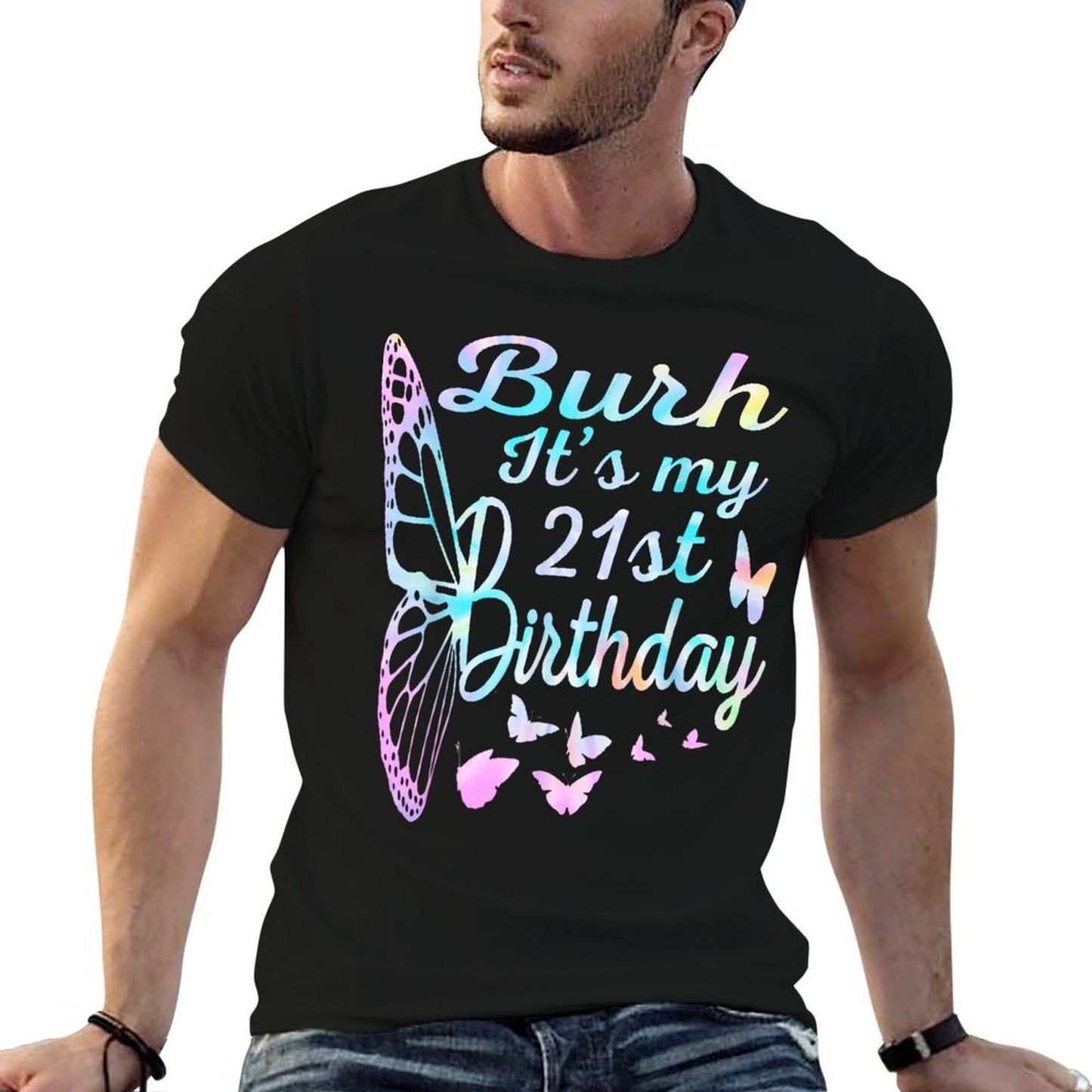 Bruh It's My 21st Birthday 21 Year Old 21st Birthday Girl  Lightweight T-Shirt