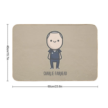 Charlie Fairhead  Anti-Trip Bath Mat