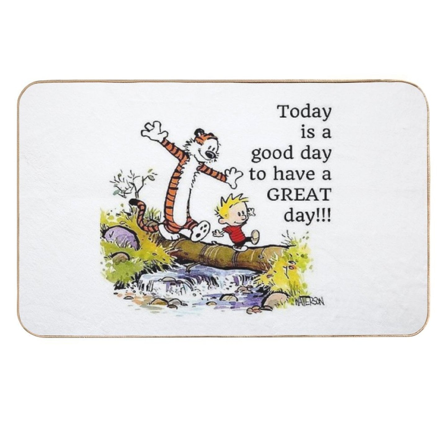 Today Is A Good Day to Have A GREAT Day  Absorbent Bath Mat