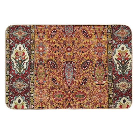 Sehna Kurdish Northwest Persian Rug Print  Anti-Trip Bath Mat