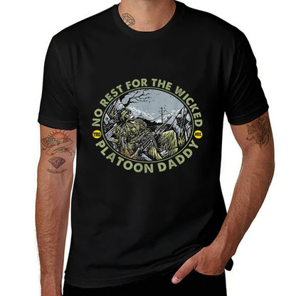 No Rest For The Wicked Platoon Daddy  Soft T-Shirt