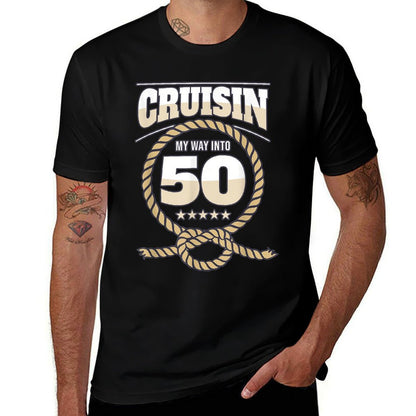 50th Birthday Cruise  Breathable T-Shirt