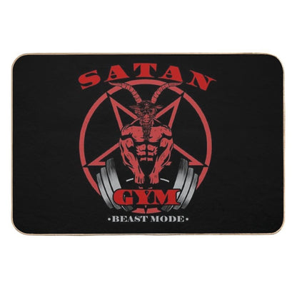 Satan Gym  Dirt-Trapping Bath Mat