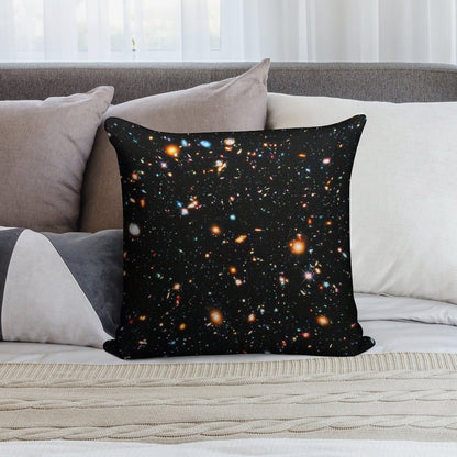 Hubble Extreme Deep Field Soft Washable Throw Pillow