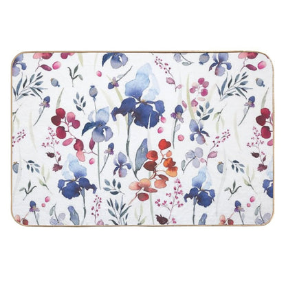 Irises Paradise  Non-Slip Bath Mat