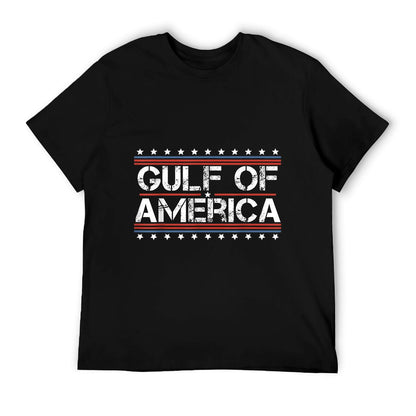 Gulf of United States Or USA of America Polyester Blend T-Shirt