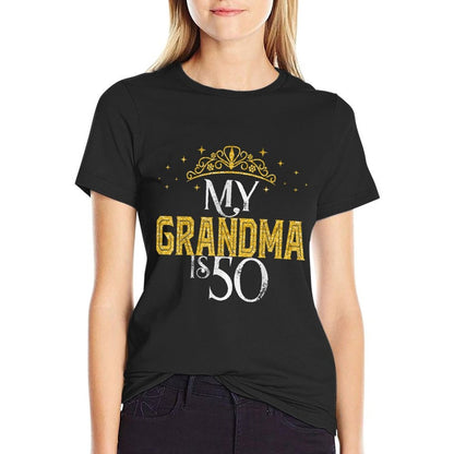My GRANDMA Is 50 Years Old 1972 50th GRANDMA Birthday Gift  Classic T-Shirt