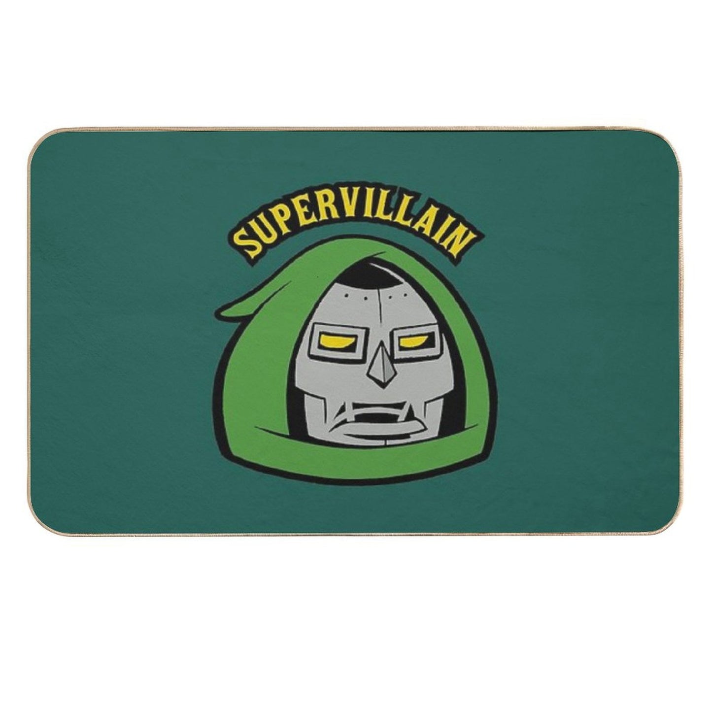 Supervillain  Non-Slip Bath Mat