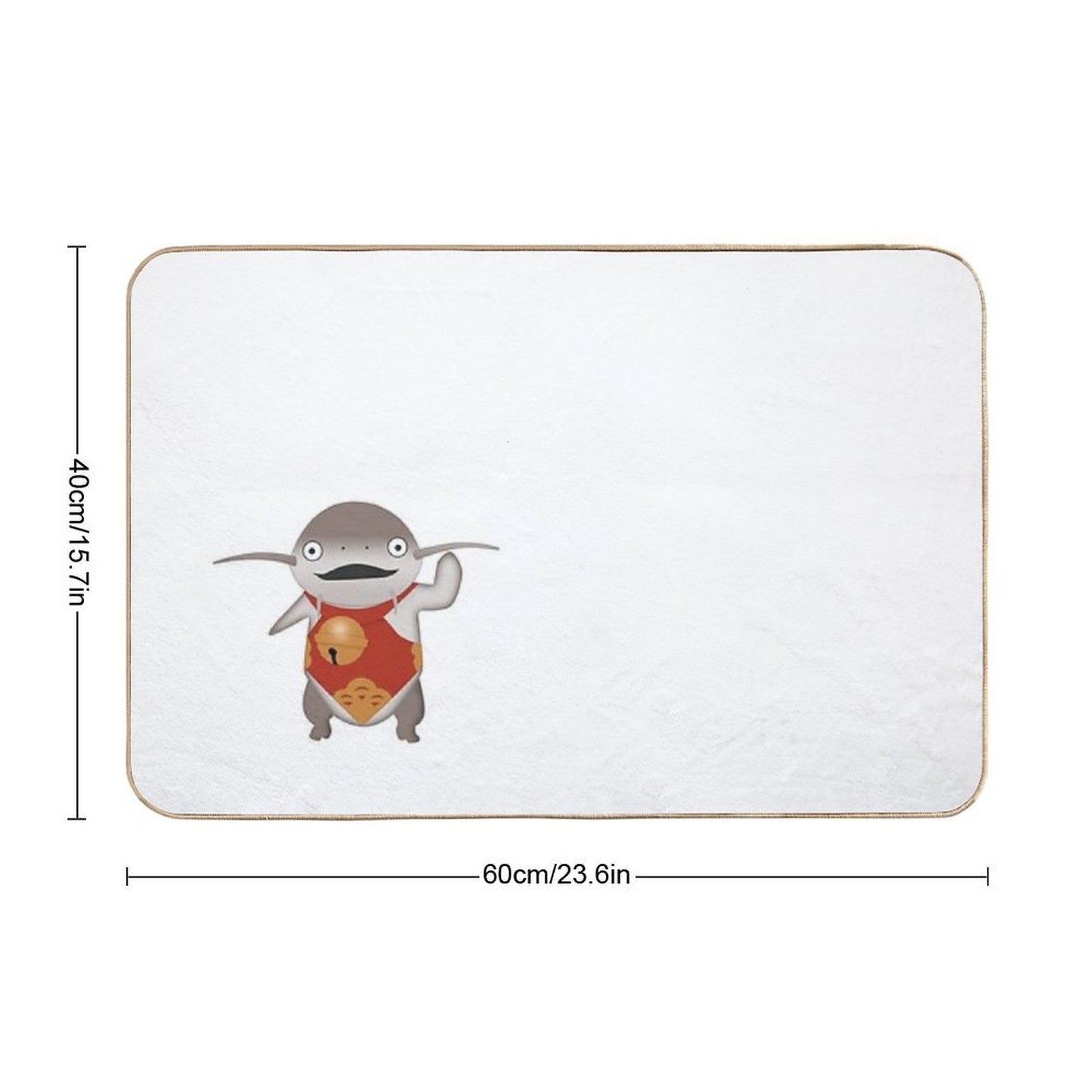 Namazu  Stain-Proof Bath Mat