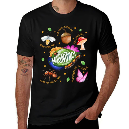 VBS 2025 Magnified Smallest Insects Adventure Christian  Summer-ready Fabric T-Shirt