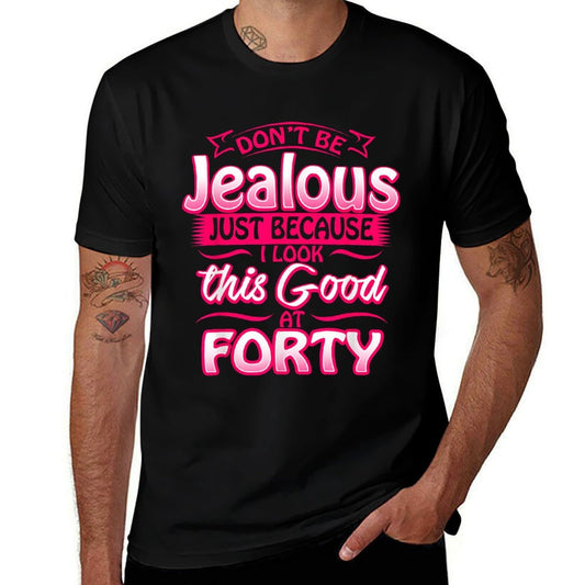 40th Birthday Gift Women 1978 Funny Bday Party Style  High-quality Stitching T-Shirt