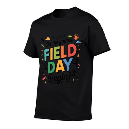 Let The Games Begin Field Day Teacher Kids Adults  Classic T-Shirt