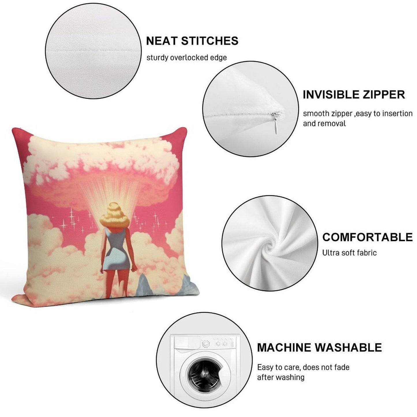 BARBENHEIMER 2023 Soft Easy Maintenance Throw Pillow