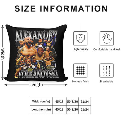 Alexander Volkanovski The Great Vintage Soft Luxury Feel Throw Pillow