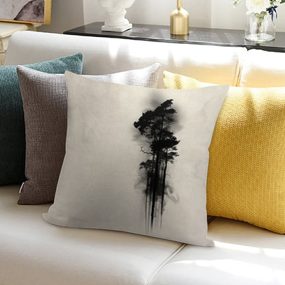 Enchanted Forest Soft Warmth Comfort Throw Pillow