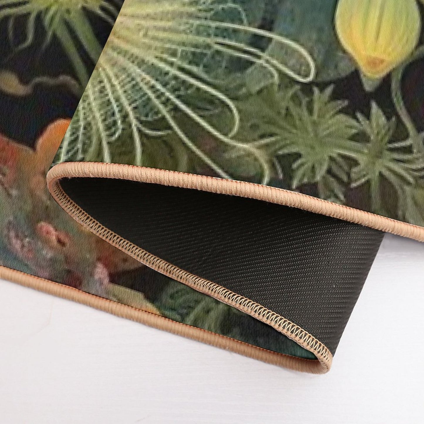 A.I. Gardens  Sampling Masters  Ernst Haeckel + James McNeill Whistler  Versatile Bath Mat