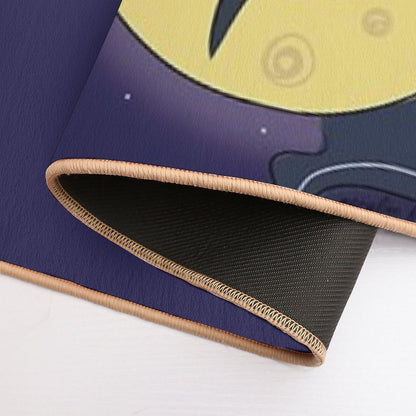 Moon Girl  Slip-Resistant Bath Mat
