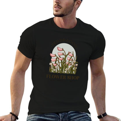 Pendragon Flower Shop - Howl's Moving Castle Inspired Design  Polyester Blend T-Shirt