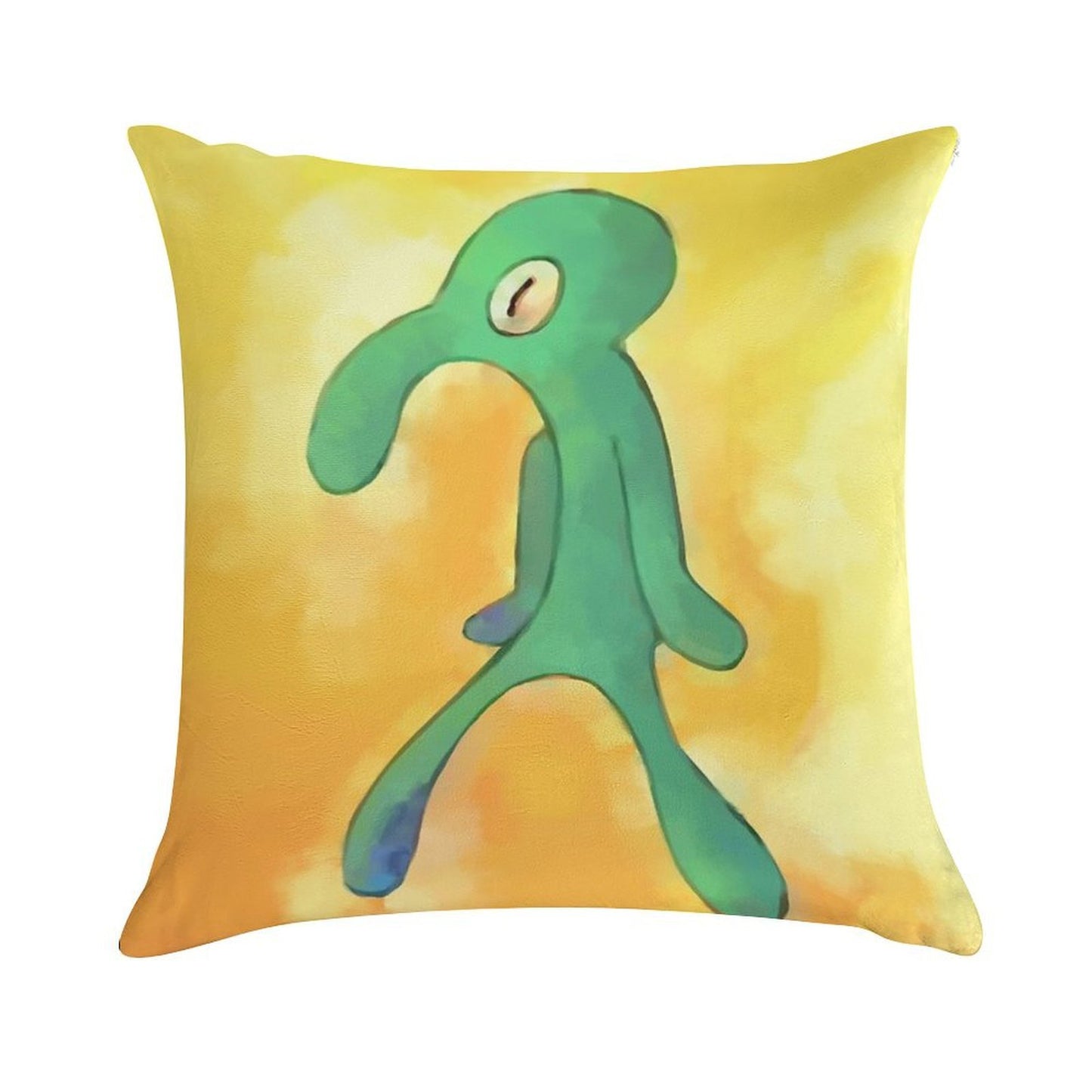 High Res Bold And Brash Repaint Soft Luxury Feel Throw Pillow
