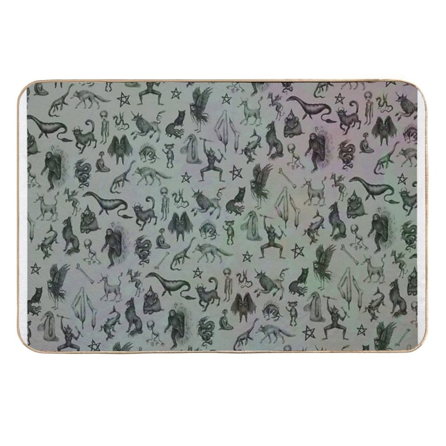 Cryptid Crew  Versatile Bath Mat