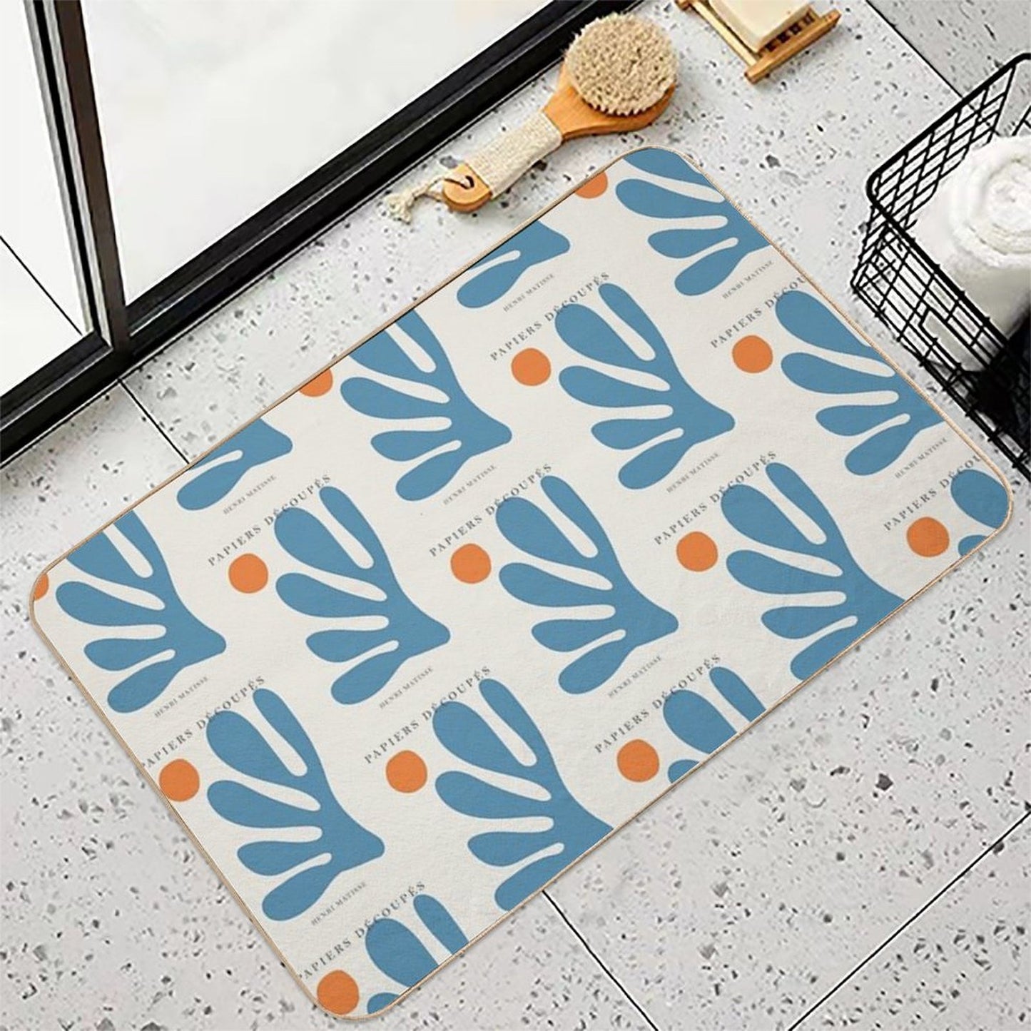 Henri Matisse - Cut-outs #2  High-Traffic Bath Mat