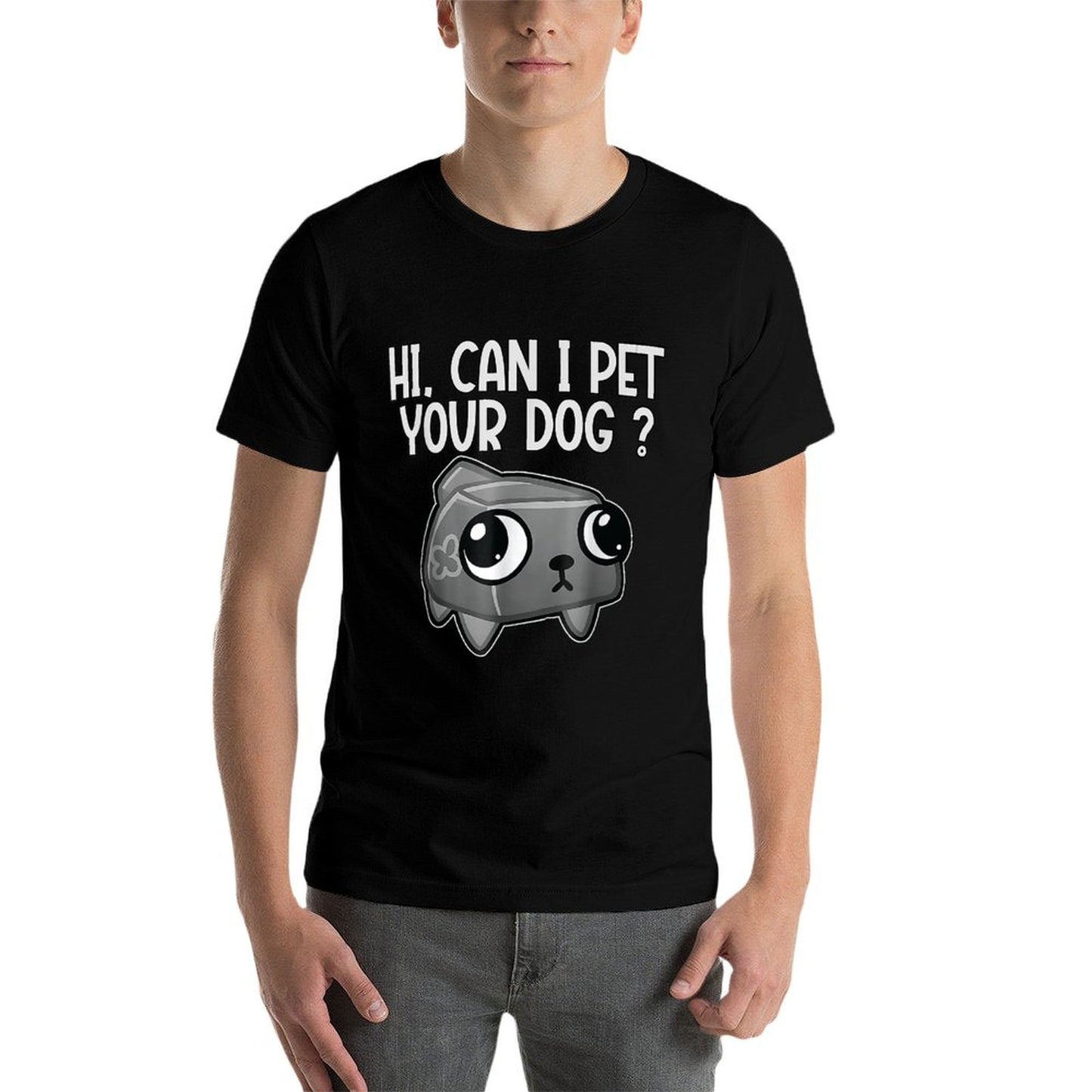 Dandy's World Pebble  Can I Pet Your Dog Dandy's World Versatile T-Shirt