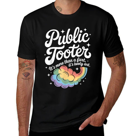 Public Tooter Embarrassing Funny Inappropriate Meme  Breathable T-Shirt